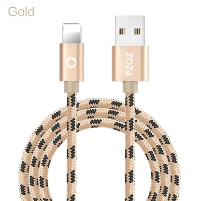 PZOZ Usb Cable for Iphone Cable 14 13 12 11 Pro Max Xs Xr X SE 8 7 6S plus Ipad Air Mini Fast Charging Cable for Iphone Charger