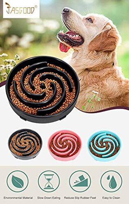 Slow Feeder Dogs Bowl for Large Dogs,Anti-Gulp