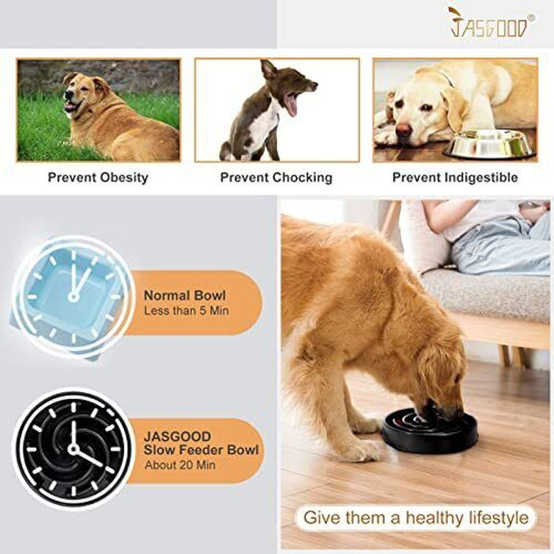 Slow Feeder Dogs Bowl for Large Dogs,Anti-Gulp